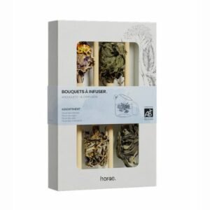 Coffret 4 bouquets à infuser Bio HORAE